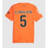 Valencia Gabriel Paulista #5 Tretí futbalový dres 2023-24 Krátky Rukáv